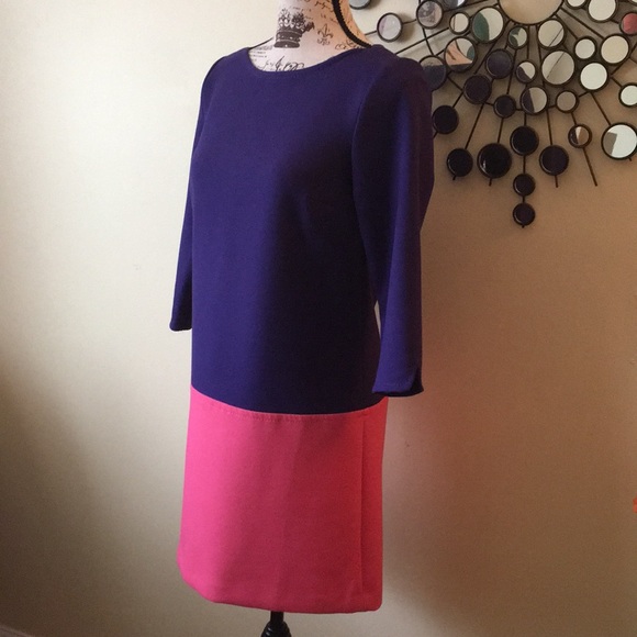 Loft purple/pink dress - Picture 2 of 7